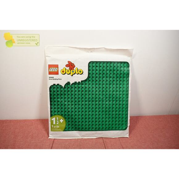 LEGO DUPLO Green Building Base Plate Board 10980 - Picture 1 of 4